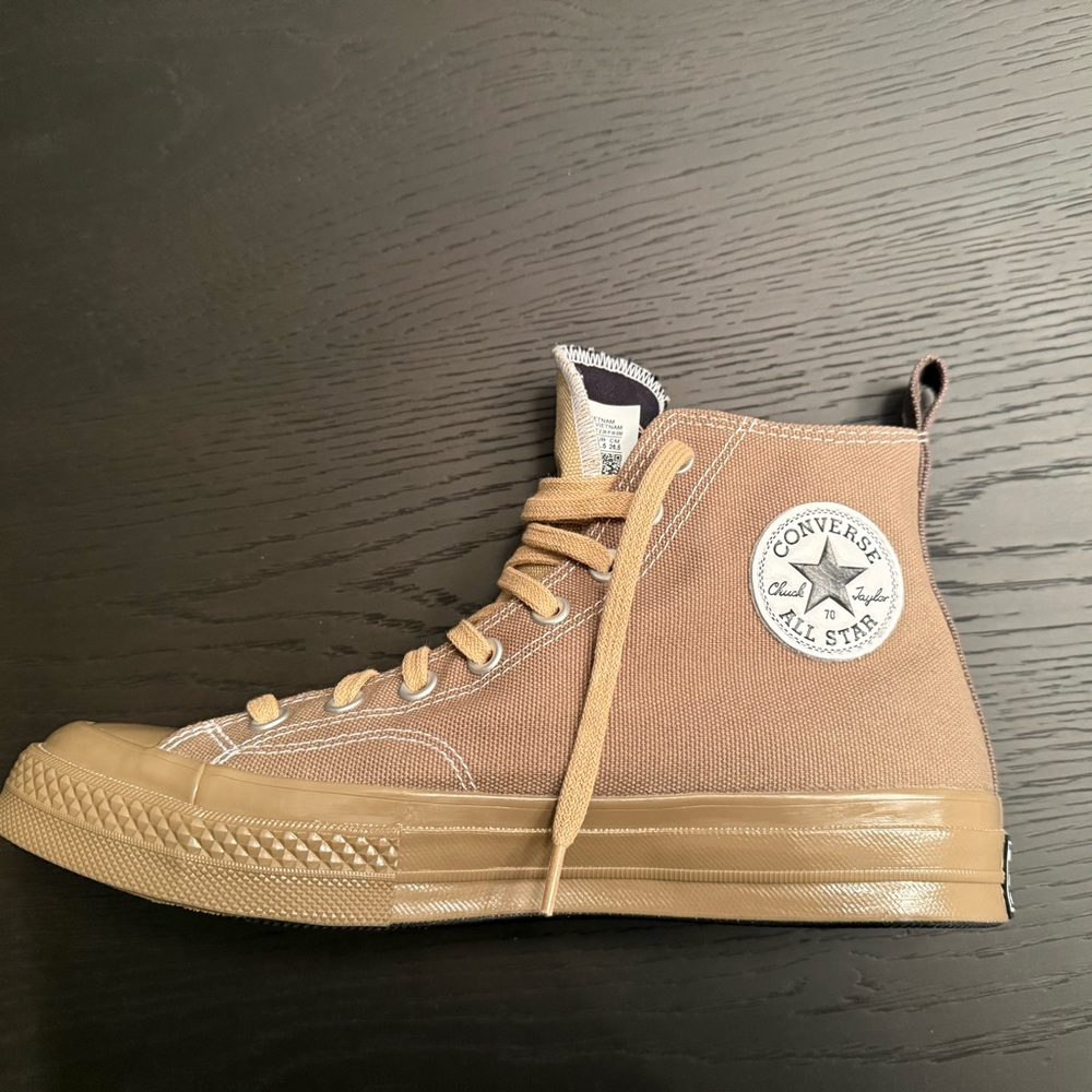 Brand new never worn Converse All Star High Top Gortex Sneakers - Brown